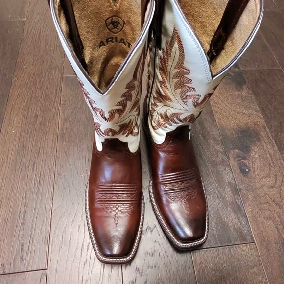 Ariat Mens 10.5 Renegade Cowboy Boot - Mahogany - Picture 16 of 16